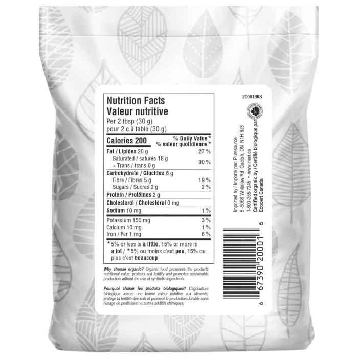 INARI - Org Grated Coconut, 125g - Back