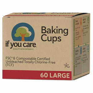 If You Care - Large Baking Cups, 60 Units