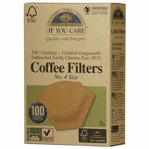 If You Care - No. 4 Coffee Filters, 100 Units
