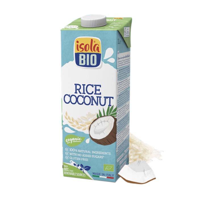 Isola Bio - Isola Bio Organic Rice and Coconut Drink Gluten Free, 1L