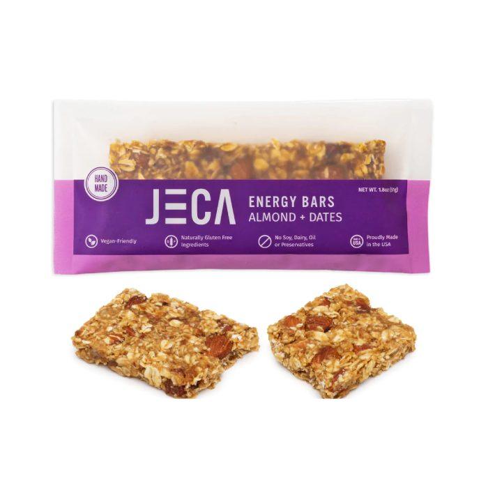 Jeca Energy Bars - Almond+Dates Energy Bar, 51g