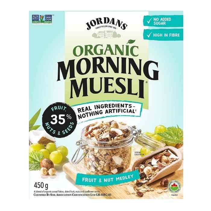 Jordans Muesli Assorted Flavours, 450g Buy Online at PlantX
