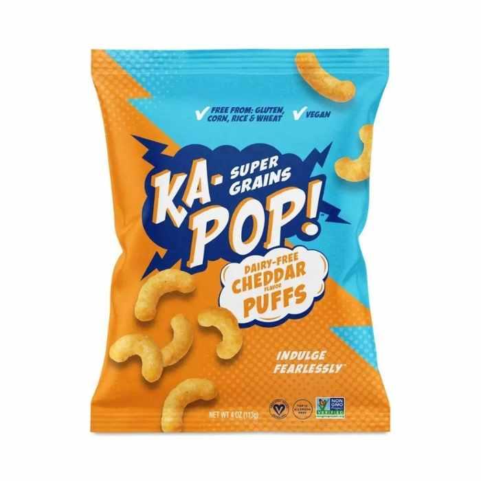 Ka-Pop! - Super Grains Puffs | Multiple Flavours & Sizes - Puff Cheddar 114g
