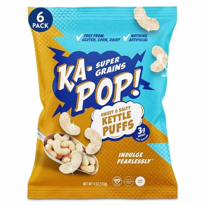 Ka-Pop! - Super Grains Puffs | Multiple Flavours & Sizes - Sweat & Salty 114g