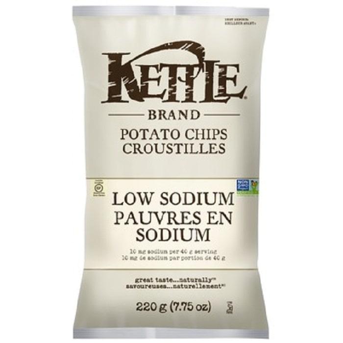 Kettle Chips - Low Sodium Unsalted