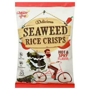 Kim's Magic Pop - Seaweed Rice Crisps Hot & Spicy, 30g