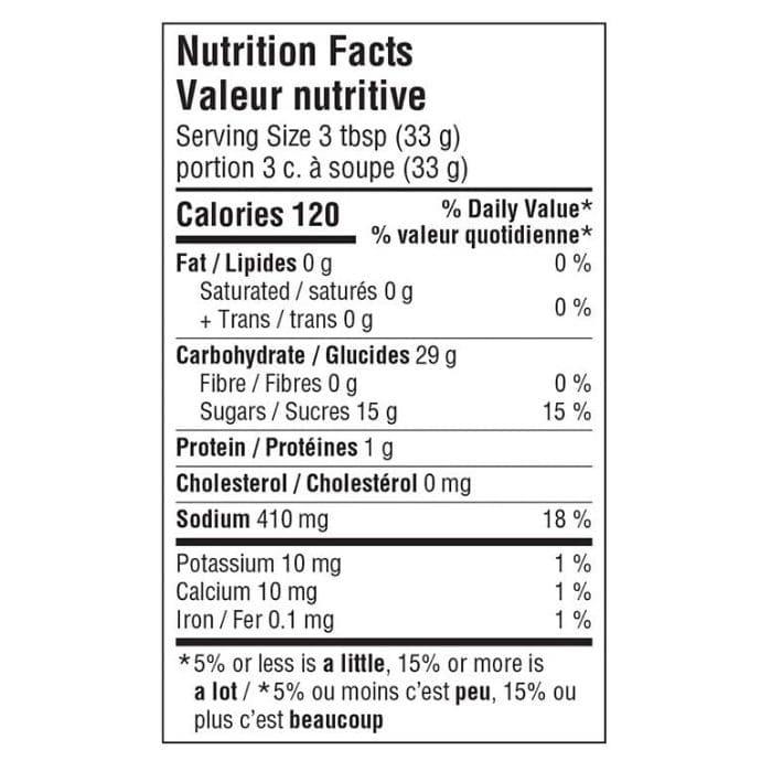 Kinnikinnick - Sugar Cookie Mix, 454g - nutrition facts