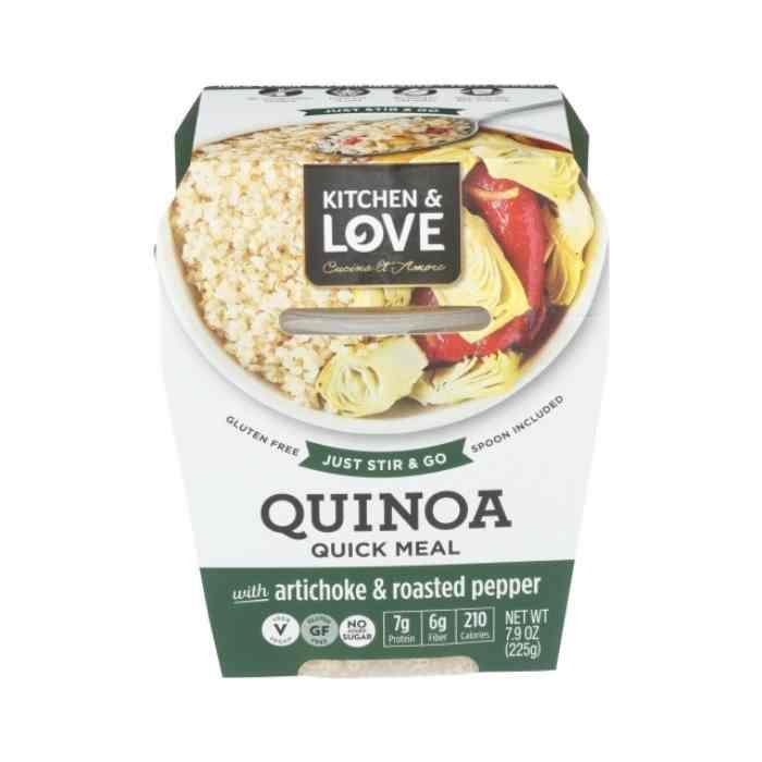 Kitchen Love - Quinoa Artichoke Roasted Peppers