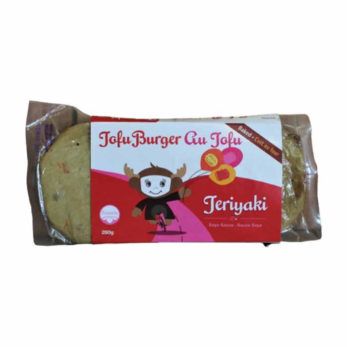 La Soyarie  - Baked Tofu Burgers - Teriyaki 280g