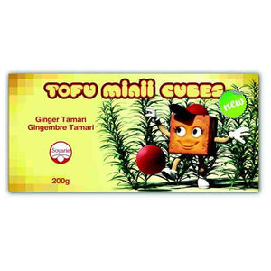 La Soyarie - Mini Tofu Ginger Tamari Cubes, 200g