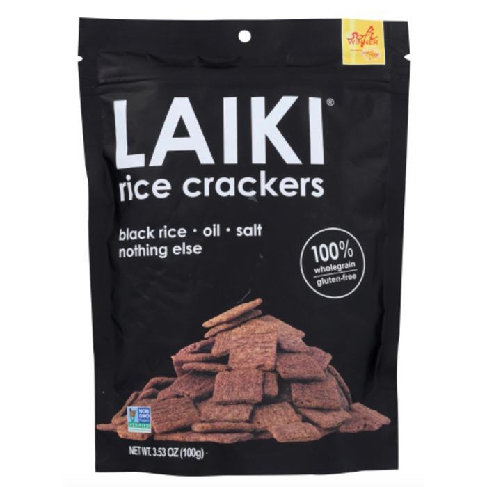 Laiki - Black Rice Crackers, 3.53 Oz- Pantry 1