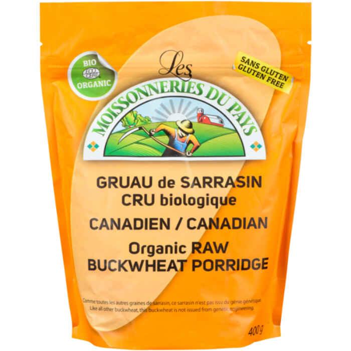 Les Moissonneries Du Pays - Organic Raw Buckwheat Porridge, 400g