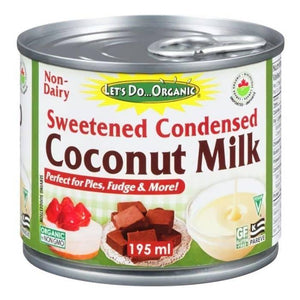 Let's Do Organics - Sweetened Condensed Coconut Milk, 195ml