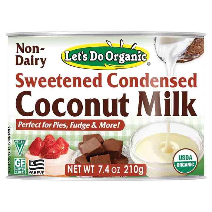 Let's Do Organics - Sweetened Condensed Coconut Milk, 210ml