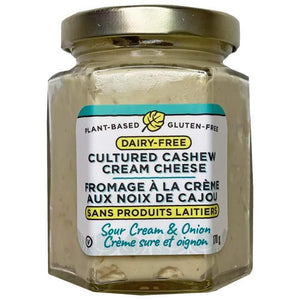Living Tree Foods - Cultured Cashew Cream Cheese, Sour Cream & Onion, 170g