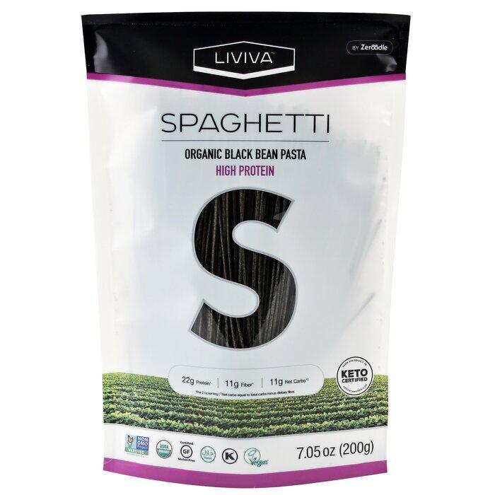 Liviva – Pasta Black Bean Spaghetti, 7.05 oz- Pantry 1