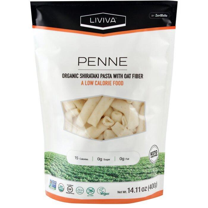 Liviva – Shirataki Penne Pasta, 14.11 oz | Pack of 3
