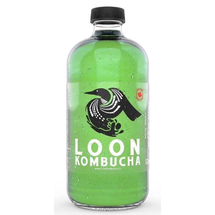 Loon Kombucha - Sour Apple Loon Kombucha, 500ml