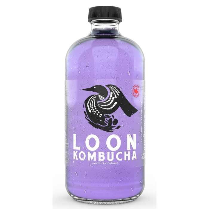 Loon Kombucha - Violet Lemongrass Loon Kombucha, 500ml