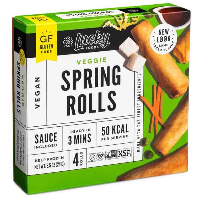Lucky Foods - Spring Rolls - Original Spring Roll, 241g 