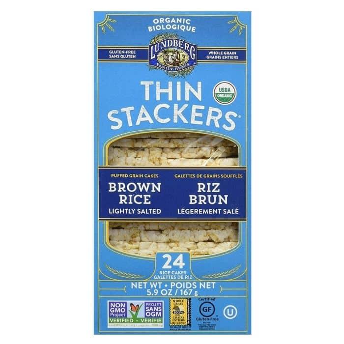 Lundberg Organic Thin Stackers® Rice Cakes, 167g PlantX Canada