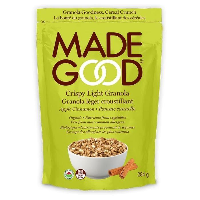 MadeGood - Crispy Light Apple Cinnamon Granola, 284g - front