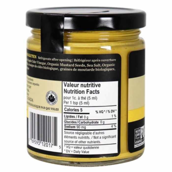 Maison Orphée - Organic Yellow Mustard with Turmeric, 250ml- Pantry 2