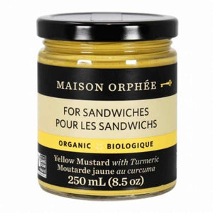 Maison Orphée - Organic Yellow Mustard with Turmeric, 250ml