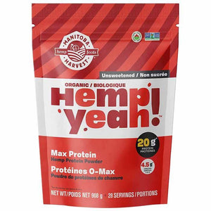 Manitoba Harvest - Hemp Yeah! Organic Max Protein Powder, Unsweetened, 908g