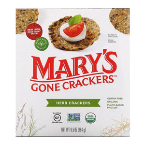 Mary's Gone Crackers - Herb Flavor Crackers, 6.5 Oz
