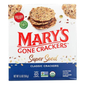 Mary's Gone Crackers - Super Seed Classic Crackers, 5.5 Oz