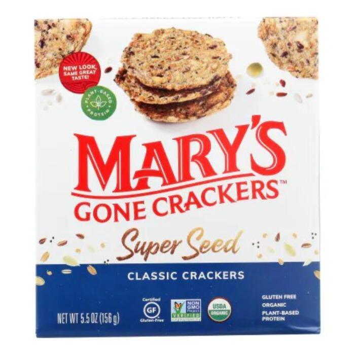 Mary's Gone Crackers - Super Seed Classic Crackers, 5.5 Oz- Pantry 1