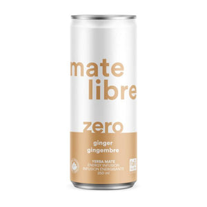 Mate Libre - Organic Yerba Mate Energy Infusion - Ginger Zero, 250ml