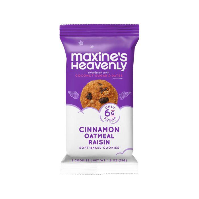 Maxine's Heavenly - Cinnamon Oatmeal Raisin Chocolate Chunk Cookies - Individually Wrapped, 51g