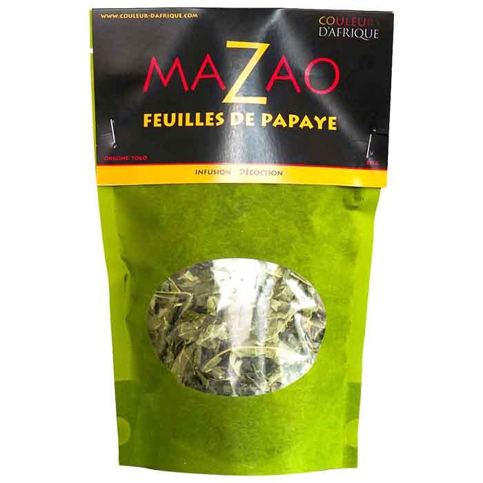 Mazao - Mazao papaya leafs, 50g