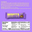 Misfits - Plant-Powered Choc Protein Bar - Caramel, 45g - back