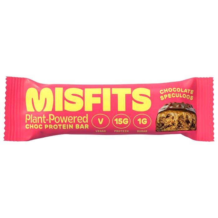 Misfits - Plant-Powered Choc Protein Bar - Speculoos, 45g