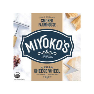Miyoko's - Aged Smoked English Farmhouse Cheese, 184g