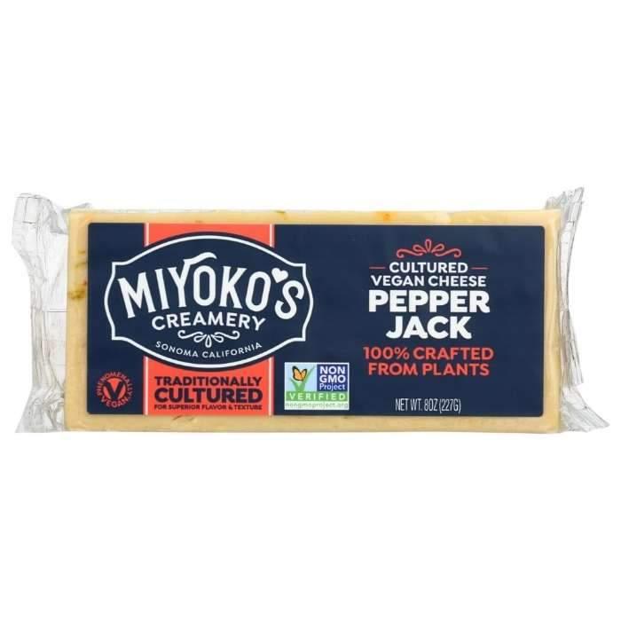 Miyoko's - Vegan Pepper Jack Block, 8oz- Pantry 1