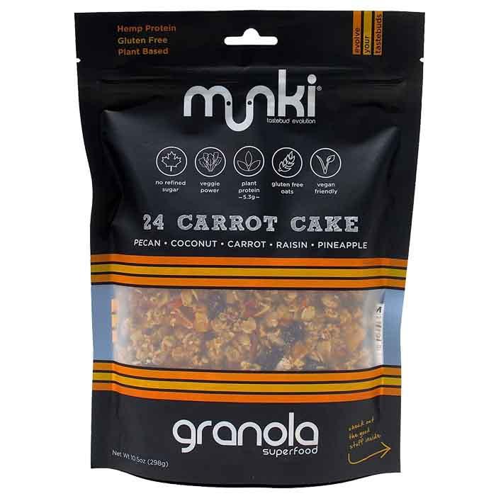 Münki - Superfood Granola - 24 Carrot Cake, 298g