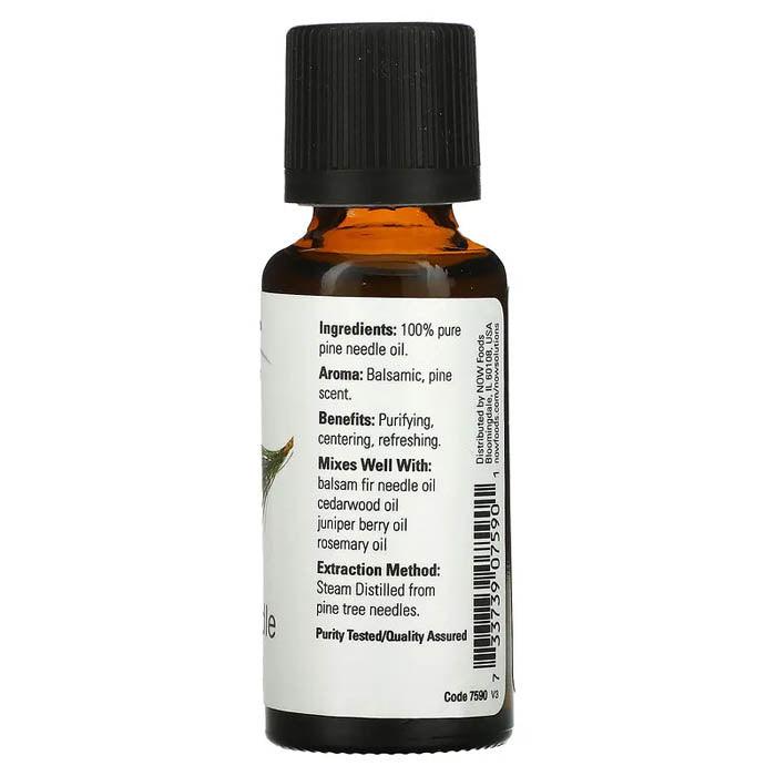 NOW - Pine Needle Oil (Pinus sylvestris), 30ml - back