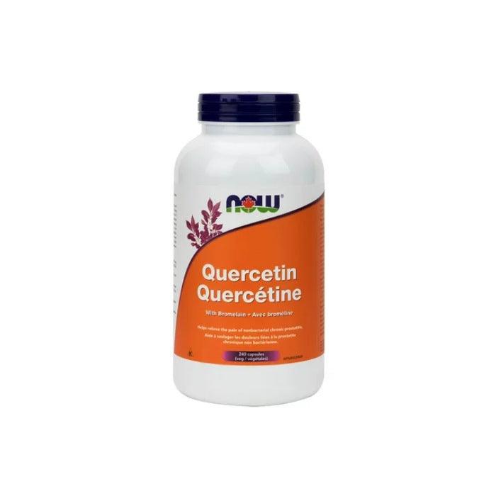 NOW - Quercetin with Bromelain 240vcap, 240 Capsules