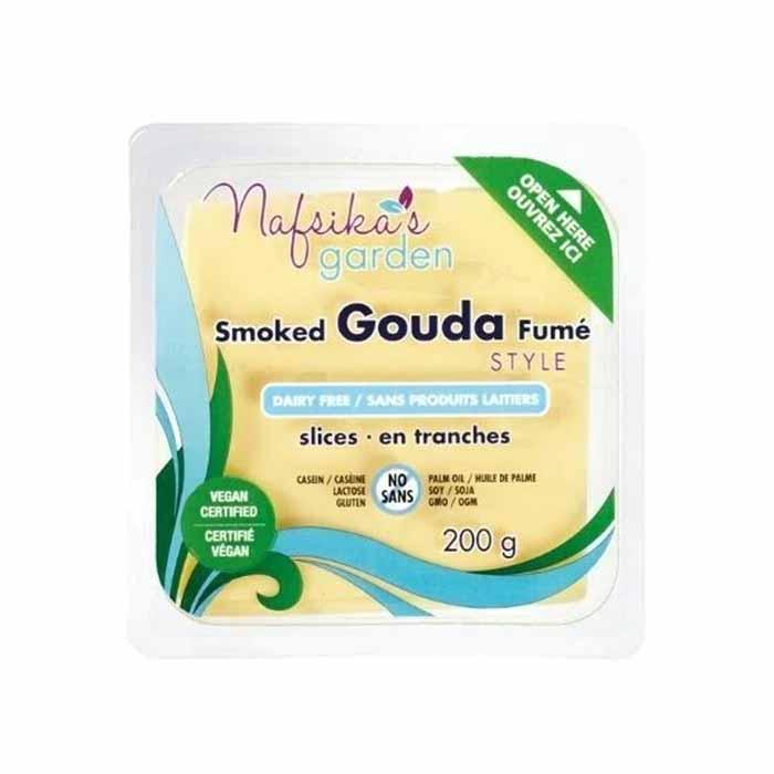 Nafsika's Garden - Smoked Gouda Style Dairy Free - Slices, 200g