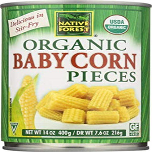 Native Forest – Cut Baby Corn, 14 oz