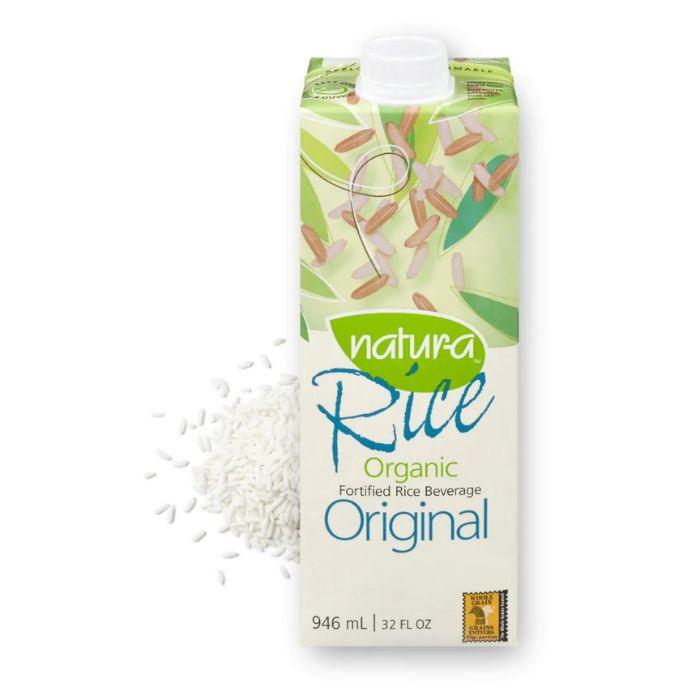 Natura - Organic Fortified Rice Beverage orignal, 946ml - front