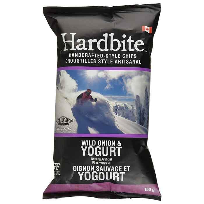 Naturally Home Grown Foods Ltd. - Hardbite Handcrafted-Style Chips Wild Onion & Yogurt, 150g