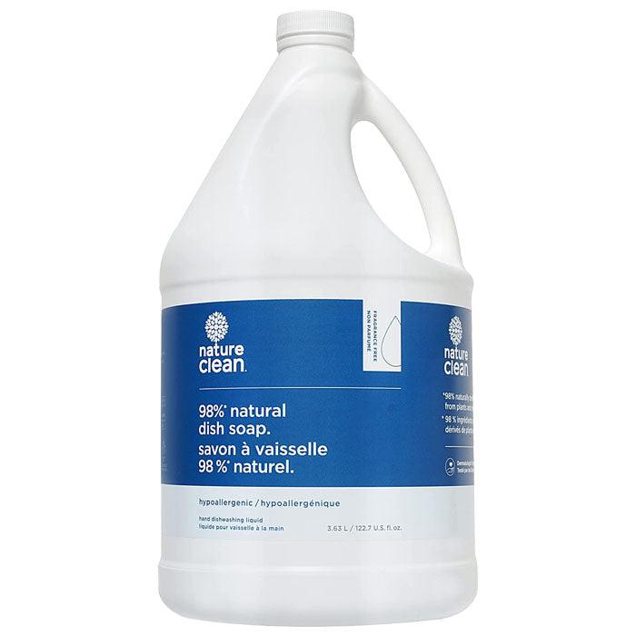 Nature Clean - Dishwashing Liquid Fragrance-Free , 3.63L