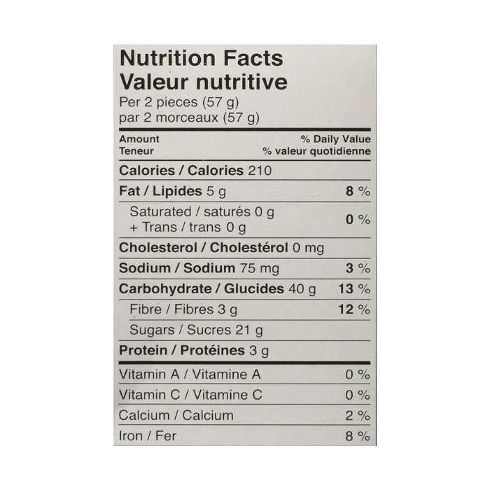 Nature's Bakery- Blueberry Fig Bars - NutritionFacts.