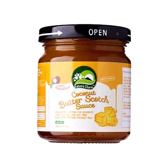 Nature's Charm - Coconut - Butterscotch Sauce, 200g