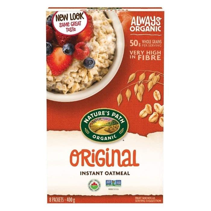 Nature's Path - Original Oatmeal, 8x50g - front